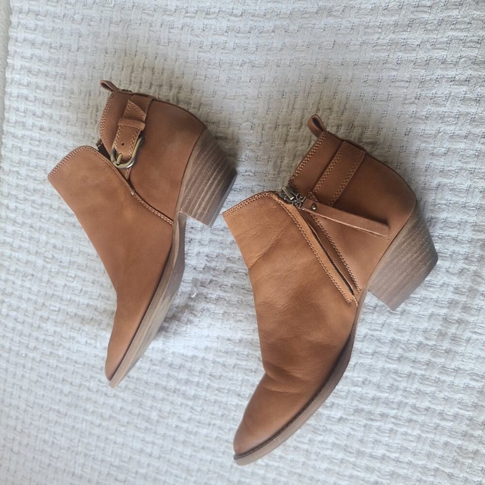 Sam Edelman Neena Leather Point-Toe Ankle Boots Women's Size 8 - Picture 8 of 12